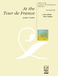 At the Tour de France piano sheet music cover